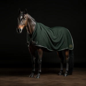 Thunder Green Horse Blanket
