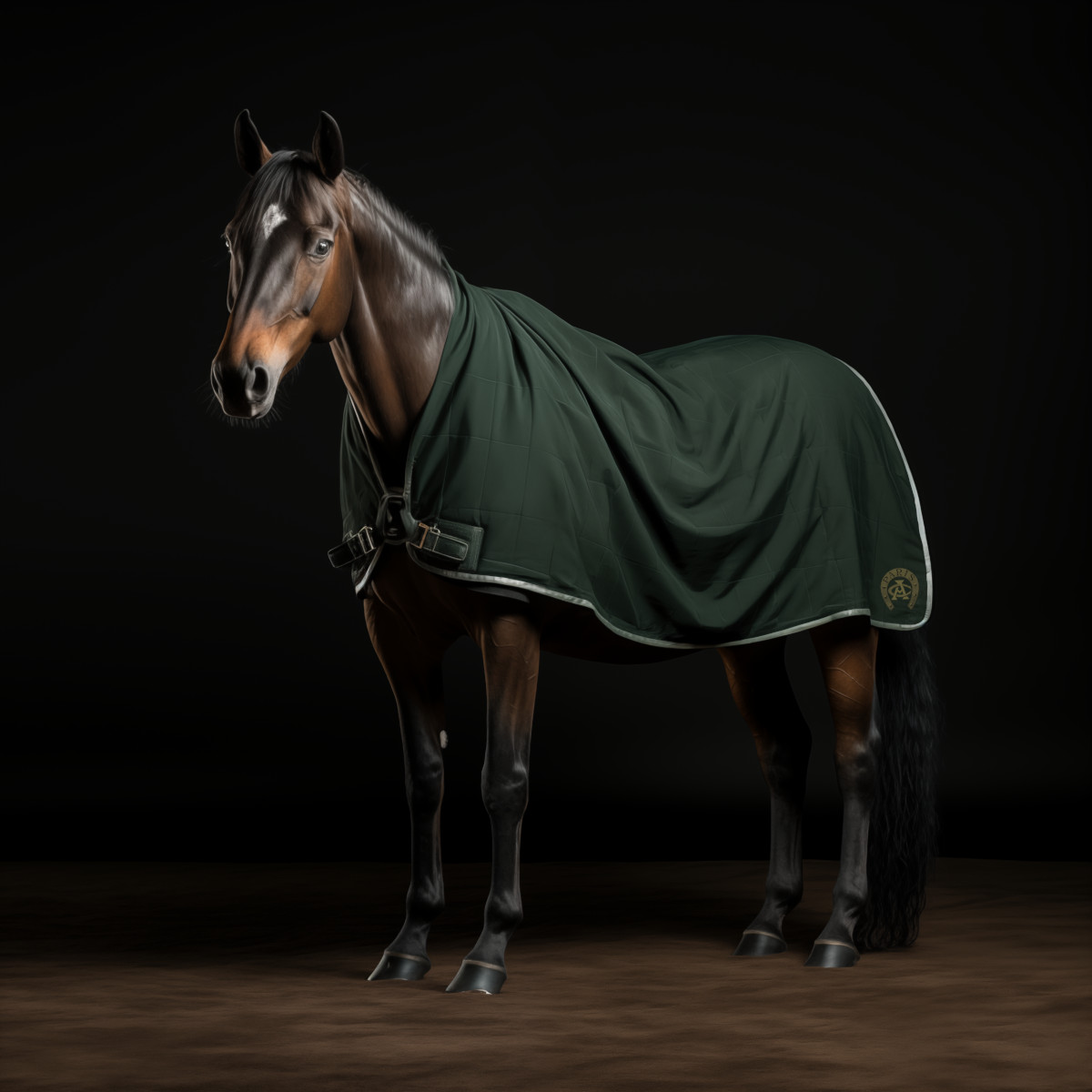 Thunder Green Horse Blanket